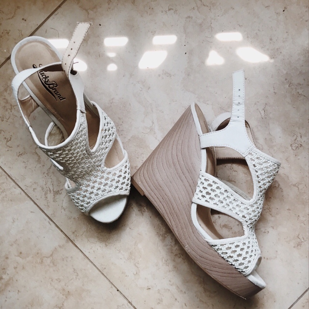 wedged heels